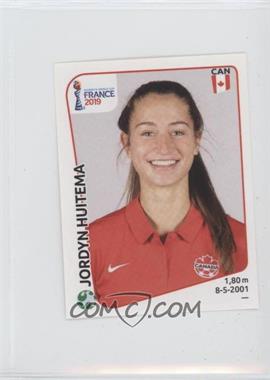 2019 Panini Fifa Women's World Cup France 2019 Album Stickers - [Base] #343 - Jordyn Huitema