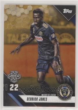 2019 Topps MLS - [Base] - Gold #176 - 22 Under 22 - Derrick Jones /50