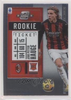 2020-21 Panini Chronicles - Contenders Rookie Ticket Serie A #5 - Jens Petter Hauge