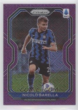 2020-21 Panini Chronicles - Prizm Serie A - Purple Mojo Prizm #15 - Nicolo Barella