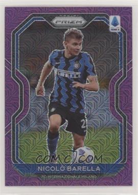 2020-21 Panini Chronicles - Prizm Serie A - Purple Mojo Prizm #15 - Nicolo Barella