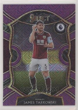 2020-21 Panini Chronicles - Select Premier League - Purple Mojo Prizm #6 - James Tarkowski