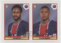 Neymar Jr., Kylian Mbappe