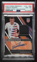 Jordan Morris [PSA 8 NM‑MT] #/50