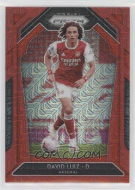 2020-21 Panini Prizm Premier League - [Base] - Red Mojo Prizm #32 - David Luiz /135