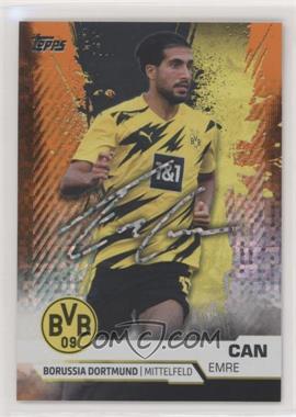 2020-21 Topps BVB Borussia Dortmund Mega Tin - [Base] - Orange Holofoil #19 - Emre Can /75