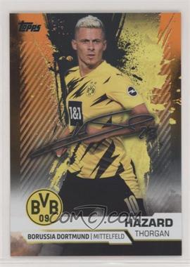 2020-21 Topps BVB Borussia Dortmund Mega Tin - [Base] - Orange #22 - Thorgan Hazard /499