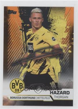 2020-21 Topps BVB Borussia Dortmund Mega Tin - [Base] - Orange #22 - Thorgan Hazard /499