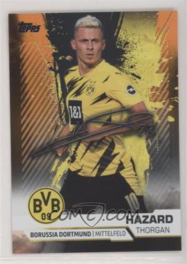 2020-21 Topps BVB Borussia Dortmund Mega Tin - [Base] - Orange #22 - Thorgan Hazard /499