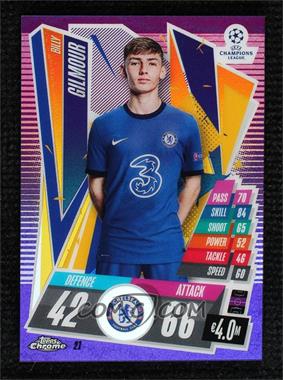 2020-21 Topps Chrome Match Attax UCL - [Base] - Purple Refractor #21 - Billy Gilmour /299