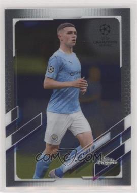 2020-21 Topps Chrome UCL - [Base] #34 - Phil Foden