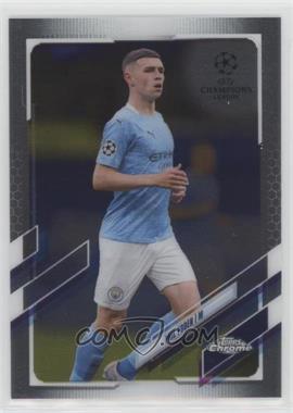 2020-21 Topps Chrome UCL - [Base] #34 - Phil Foden