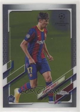 2020-21 Topps Chrome UCL - [Base] #4 - Francisco Trincao