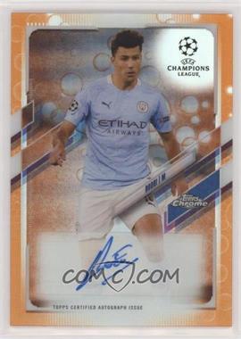 2020-21 Topps Chrome UCL - Chrome Autographs - Orange Bubbles Refractor #CA-RD - Rodri