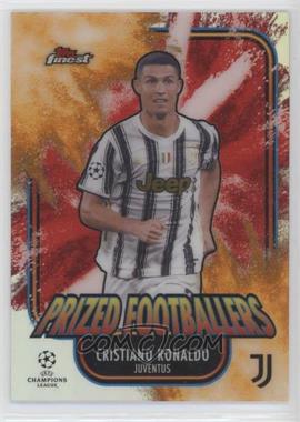2020-21 Topps Finest UCL - Prized Footballers - Fusion Orange/Red #PFF-CR - Cristiano Ronaldo