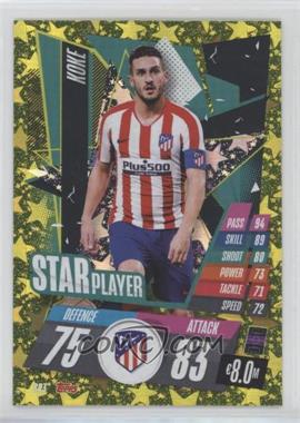 2020-21 Topps Match Attax UCL - Star Player #SP3 - Koke