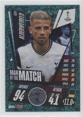 2020-21 Topps Match Attax UCL Extra - Man of the Match #MOTM 4 - Toby Alderweireld