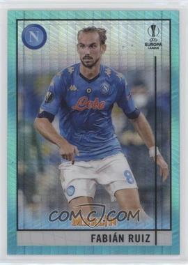 2020-21 Topps Merlin Collection Chrome UCL - [Base] - Aqua Prism Refractor #81 - Fabian Ruiz