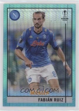 2020-21 Topps Merlin Collection Chrome UCL - [Base] - Aqua Prism Refractor #81 - Fabian Ruiz