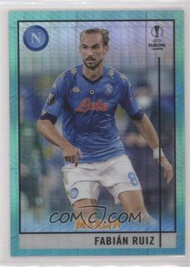 2020-21 Topps Merlin Collection Chrome UCL - [Base] - Aqua Prism Refractor #81 - Fabian Ruiz