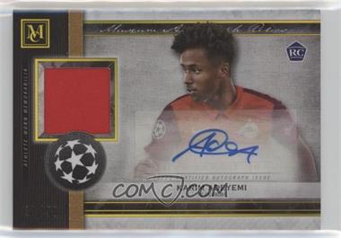 2020-21 Topps Museum Collection UCL - Museum Autograph Relics - Gold #MAR-KA - Karim Adeyemi /50