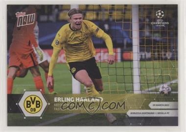 2020-21 Topps Now UEFA Champions League - [Base] #050 - Erling Haaland /7575