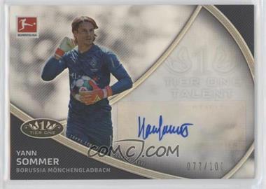 2020-21 Topps Tier One Bundesliga - Tier One Talent Autographs #TT-YS - Yann Sommer /100