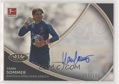 2020-21 Topps Tier One Bundesliga - Tier One Talent Autographs #TT-YS - Yann Sommer /100