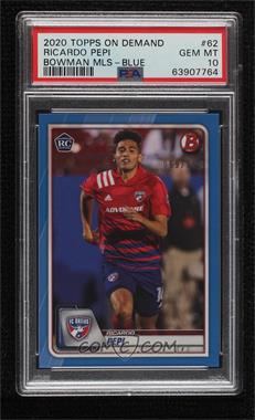 2020 Bowman MLS - [Base] - Blue #62 - Ricardo Pepi /150 [PSA 10 GEM MT]