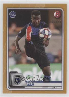 2020 Bowman MLS - [Base] - Gold #50 - Siad Haji /50