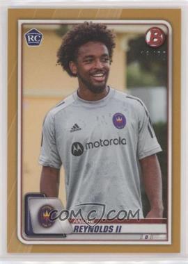 2020 Bowman MLS - [Base] - Gold #66 - Andre Reynolds II /50