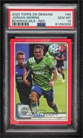 Jordan Morris [PSA 10 GEM MT] #/5