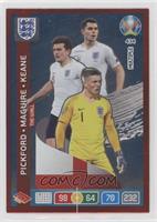 The Wall - Jordan Pickford, Harry Maguire, Michael Keane