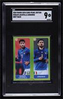 Manuel Locatelli, Jorginho [SGC 9 MINT]