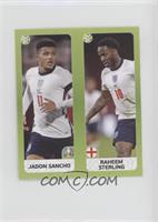 Jadon Sancho, Raheem Sterling