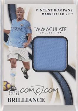 2020 Panini Immaculate Collection - Brilliance #B-VK - Vincent Kompany /99