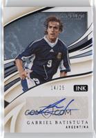 Gabriel Batistuta #/25