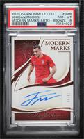 Jordan Morris [PSA 8 NM‑MT] #/50