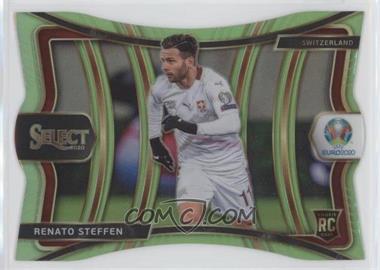 2020 Panini Select UEFA Euro Preview - [Base] - Neon Green Prizm #163 - Mezzanine Die-Cut - Renato Steffen /149