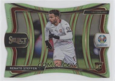 2020 Panini Select UEFA Euro Preview - [Base] - Neon Green Prizm #163 - Mezzanine Die-Cut - Renato Steffen /149