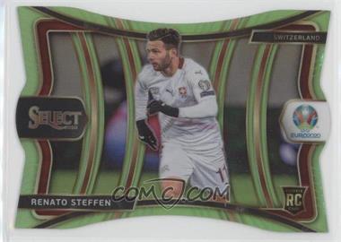 2020 Panini Select UEFA Euro Preview - [Base] - Neon Green Prizm #163 - Mezzanine Die-Cut - Renato Steffen /149