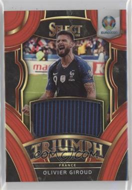 2020 Panini Select UEFA Euro Preview - Triumph Relics - Red Prizm #TR-OG - Olivier Giroud /25