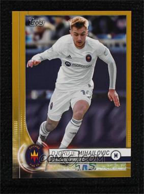 2020 Topps MLS - [Base] - Gold #80 - Djordje Mihailovic /50