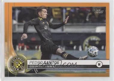 2020 Topps MLS - [Base] - Orange #32 - Pedro Santos /25