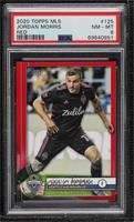 Jordan Morris [PSA 8 NM‑MT] #/10