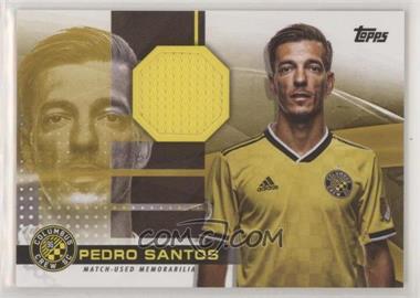 2020 Topps MLS - Jumbo Relics - Gold #JR-PS - Pedro Santos /50