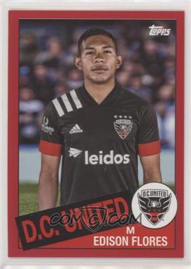 2020 Topps MLS - Throwback Topps - Red #TT-11 - Edison Flores /10