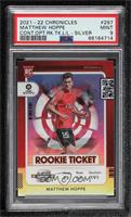 Contenders Optic Rookie Ticket - Matthew Hoppe [PSA 9 MINT]