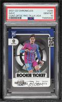 Contenders Optic Rookie Ticket - Gavi [PSA 10 GEM MT]