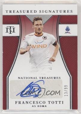 2021-22 Panini Chronicles - Treasured Signatures Serie A #TS-TOT - Francesco Totti /99